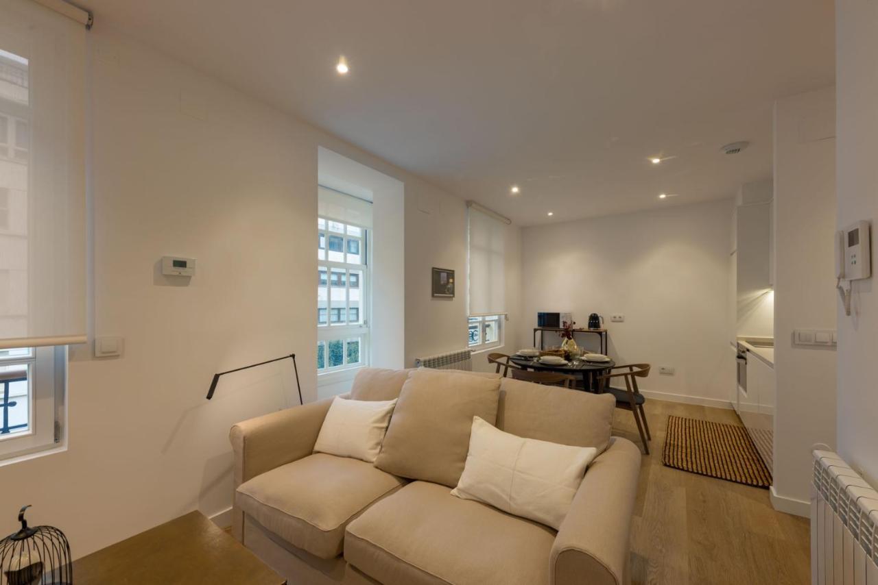 Corunaflat Apartamentos Con Encanto En El Centro De A Coruna Bagian luar foto