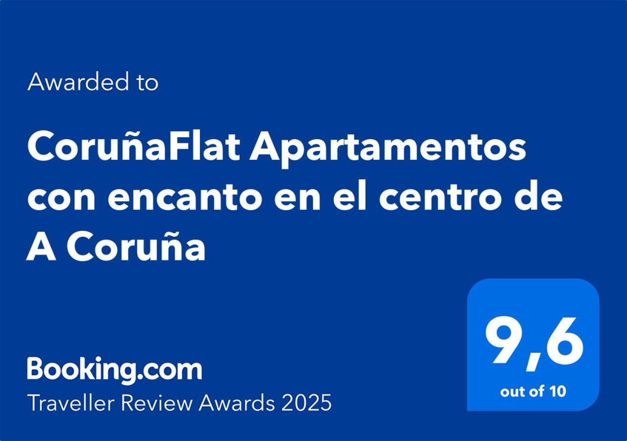 Corunaflat Apartamentos Con Encanto En El Centro De A Coruna Bagian luar foto